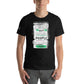Money Doesn't Change People Men's Motivational Black T-Shirt