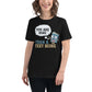More Than a Test Score - Book Buddy Edition Black Motivational Women’s T-Shirt Lifestyle