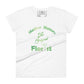 Mother Nature: The Original Florist Women’s Motivational White T-Shirt