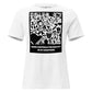 Music Controls the Gravity of My Emotions - Retro Edition White Motivational Women’s T-Shirt