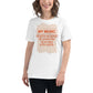 Music Fights Against the System White Motivational Women’s T-Shirt Lifestyle