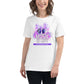 Music Is Life – That’s Why Our Hearts Have Beats White Motivational Women’s T-Shirt Lifestyle