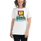 Music Is My Escape From Reality White Motivational Women’s T-ShirtLifestyle