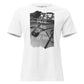 Music Is the Food of Love - Earbuds Edition White Motivational Women’s T-Shirt