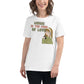 Music Is the Food of Love Headphones White Motivational Women’s T-Shirt Lifestyle