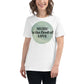 Music Is the Food of Love White Motivational Women’s T-Shirt Lifestyle
