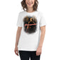 Music is My Painkiller - Live Performance White Motivational Women’s T-Shirt Lifestyle