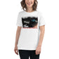Music is What Feelings Sound Like – Vinyl Edition White Motivational Women’s T-Shirt Lifestyle
