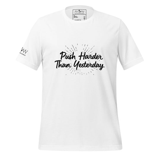 My Ambition Men's Motivational White T-Shirt