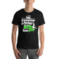 "My Ambition Is Always to Get Better and Better" Men's Motivational Black T-Shirt