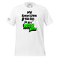 "My Ambition Is Always to Get Better and Better" Men's Motivational White T-Shirt