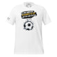 "My Ambition Is Always to Get Better and Better" Soccer Men's Motivational White T-Shirt
