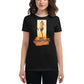 "My Ambition Is Always to Get Better and Better" Women’s Soccer Motivational Black T-Shirt