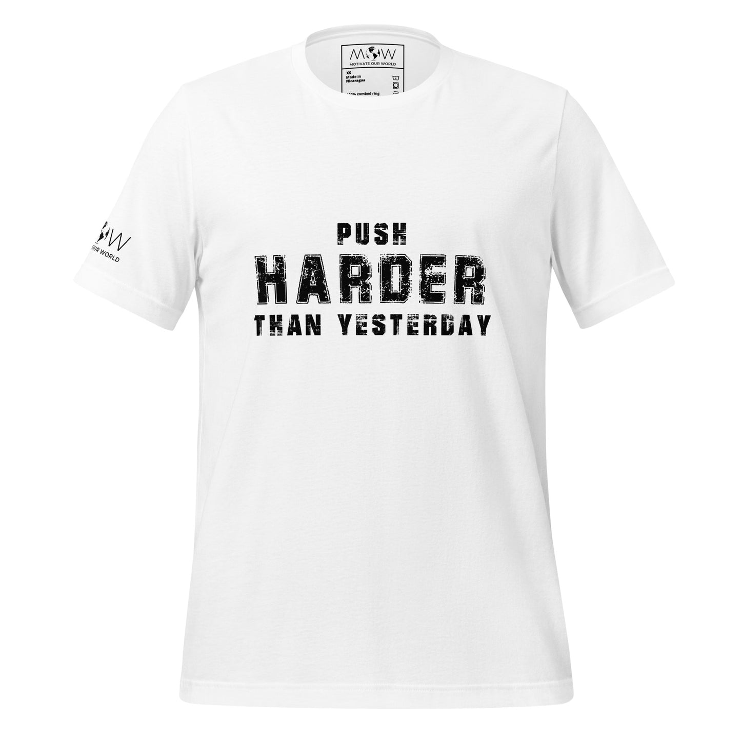 My Ambition Men's Motivational White T-Shirt