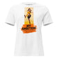 “My Ambition To Get Better" Soccer Edition White Motivational Women’s T-Shirt