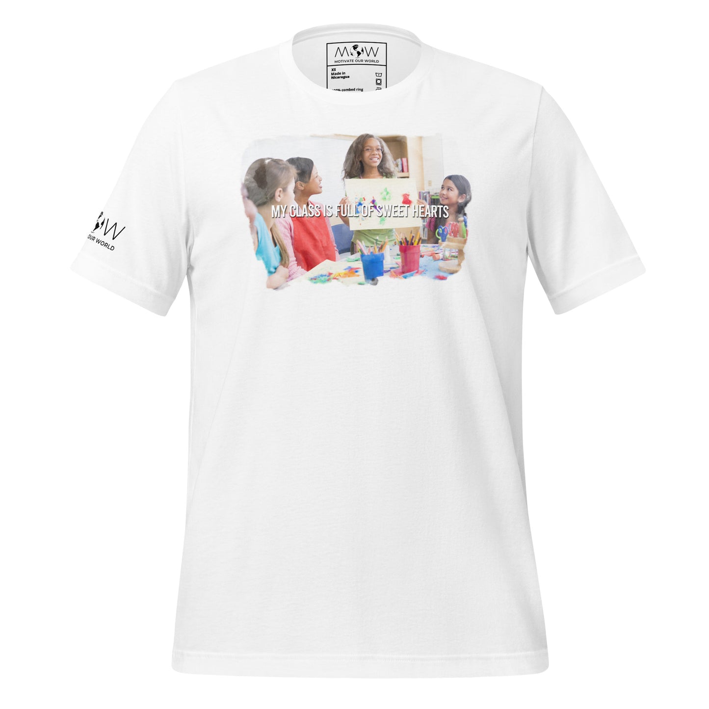 My Class Is Full White Motivational Men's T-Shirt