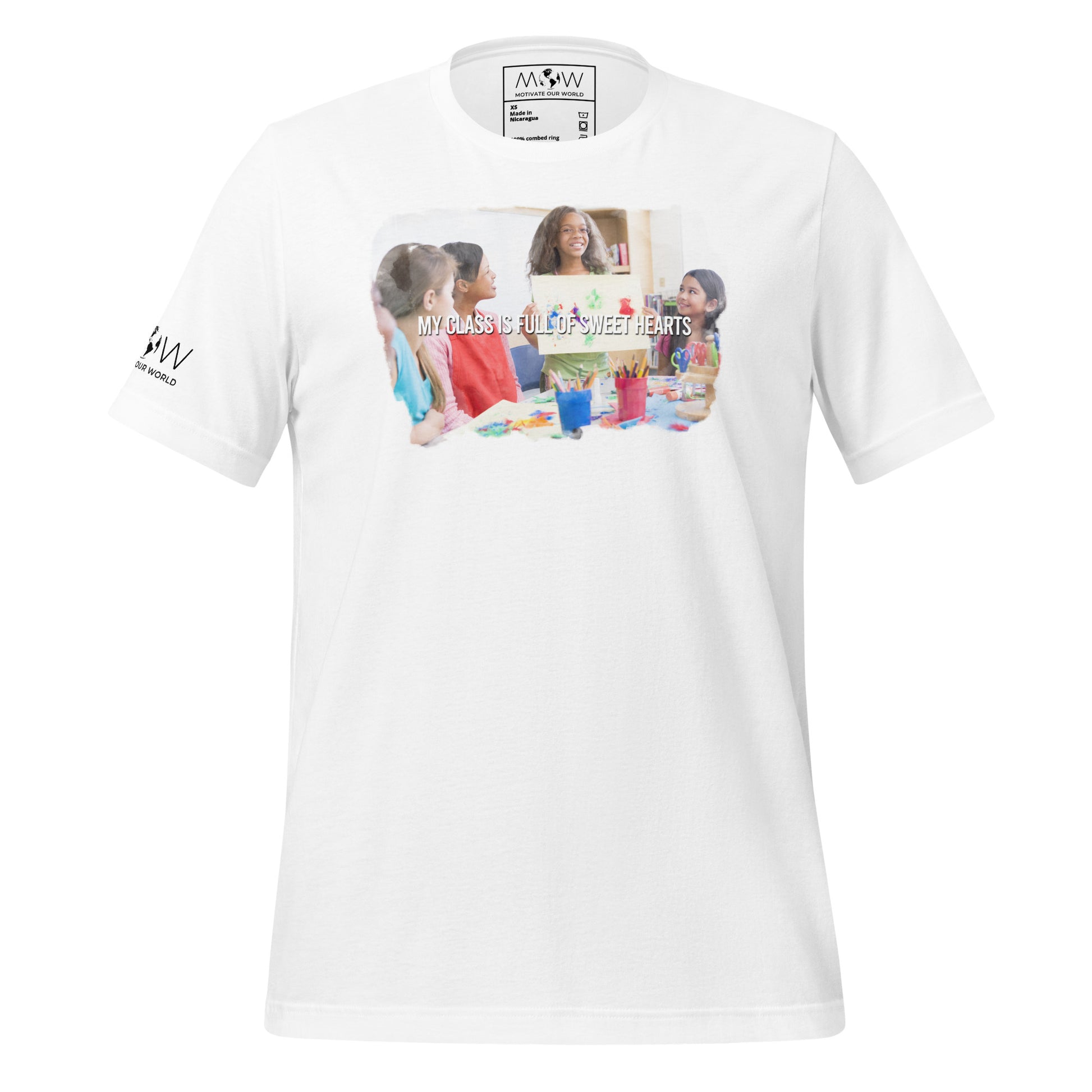 My Class Is Full White Motivational Men's T-Shirt