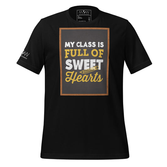 My Class is Full of Sweet Black Motivational Men's T-Shirt