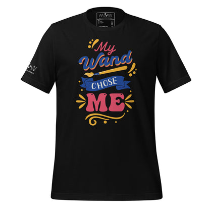 My Wand Chose Me Black Motivational Men's T-Shirt