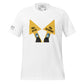 NO RISK NO REWARD Men's Motivational White T-Shirt
