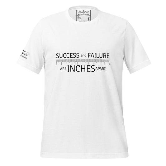 NO RISK NO REWARD Men's Motivational White T-Shirt