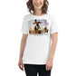 Nature’s Masterpiece Sunset White Motivational Women’s T-Shirt Lifestyle
