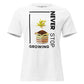 29.99Never Stop Growing - Plant Edition White Motivational Women’s T-Shirt