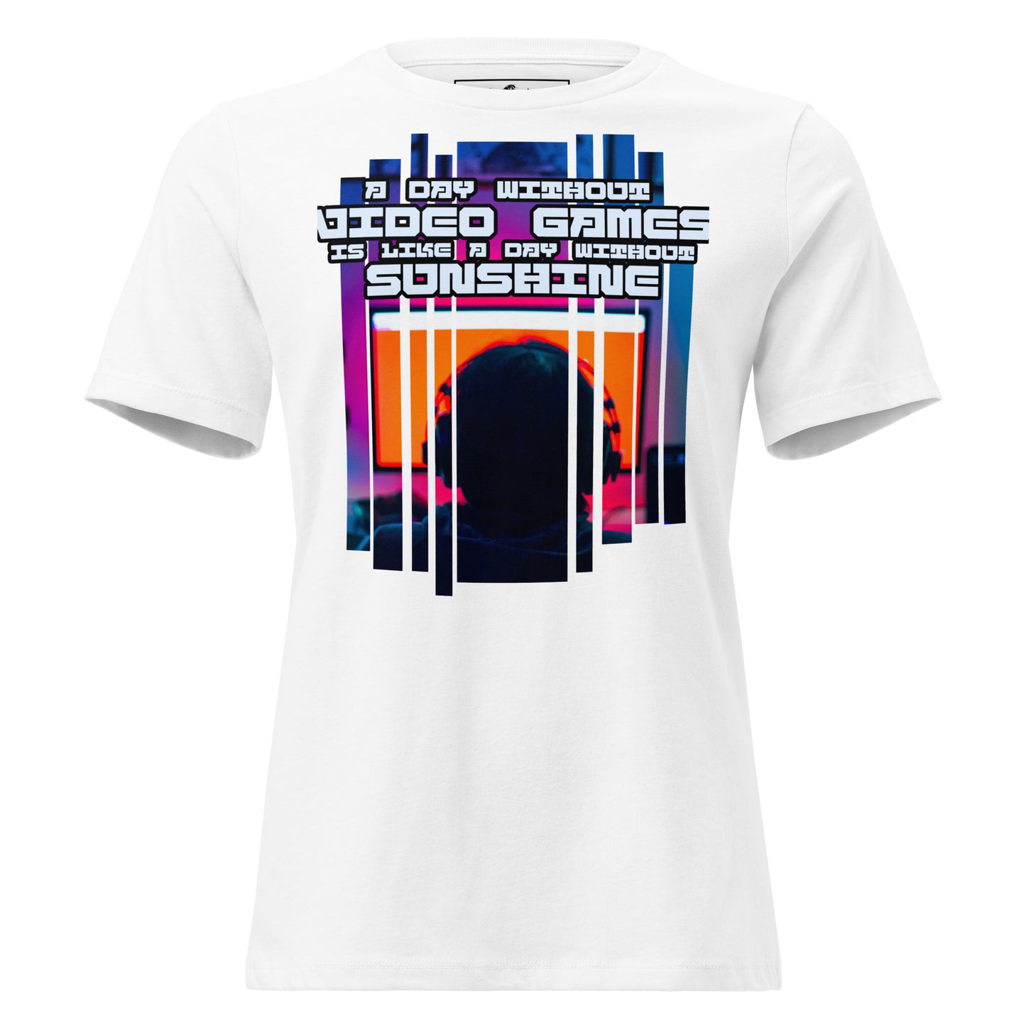 "No Games, No Sunshine" White Motivational Women’s T-Shirt