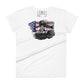 No Guts No Glory III Women’s Motivational White  T-Shirt