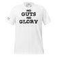 No Guts No Glory II Men's Motivational White T-Shirt