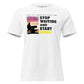 No Right Time, Stop Waiting and Start Doing White Motivational Men's T-Shirt