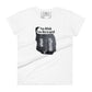 No Risk, No Reward Balance Scale Women’s Motivational White T-Shirt