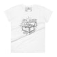 No Risk, No Reward Treasure Chest Women’s Motivational White T-Shirt