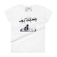 Nobody Cares, Work Harder Women’s Motivational White T-Shirt