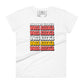 Nobody Cares Work Harder Women’s Motivational White T-Shirt
