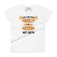 Not Both Results or Excuses Women's Motivational White T-Shirt