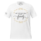 Not Step, Not Half. Just Family – Gold Laurel White Motivational Men's T-Shirt