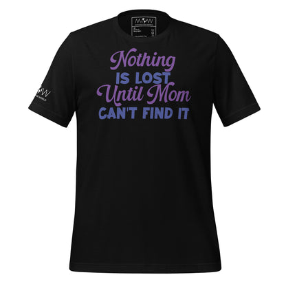 Nothing Is Lost Until Black Motivational Men's T-Shirt