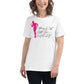 Nothing Is Lost Until Mom Can't Find It White Motivational Women’s T-Shirt Lifestyle