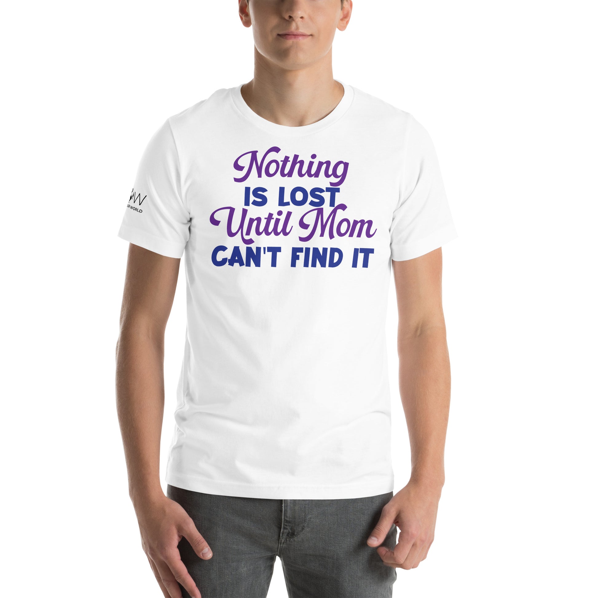 Nothing Is Lost Until White Motivational Men's T-Shirt