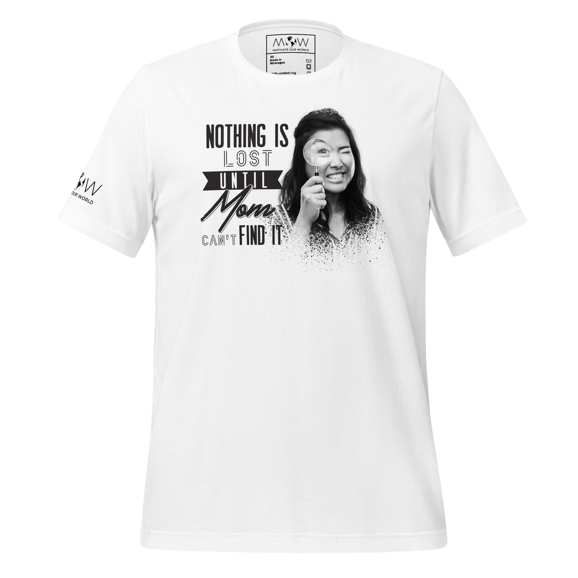 Nothing Is Lost White Motivational Men's T-Shirt