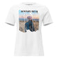 On The Places You’ll Go Hot Air Balloon View White Motivational Women’s T-Shirt