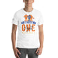 One Team One Fight Firefighter Unity White Motivational Men's T-Shirt