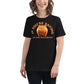 Orange Piggy Bank “If You're Saving, You Are Succeeding” Black Motivational Women’s T-Shirt Lifestyle