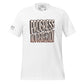 PROGRESS NOT PERFECTION Men's Motivational White T-Shirt