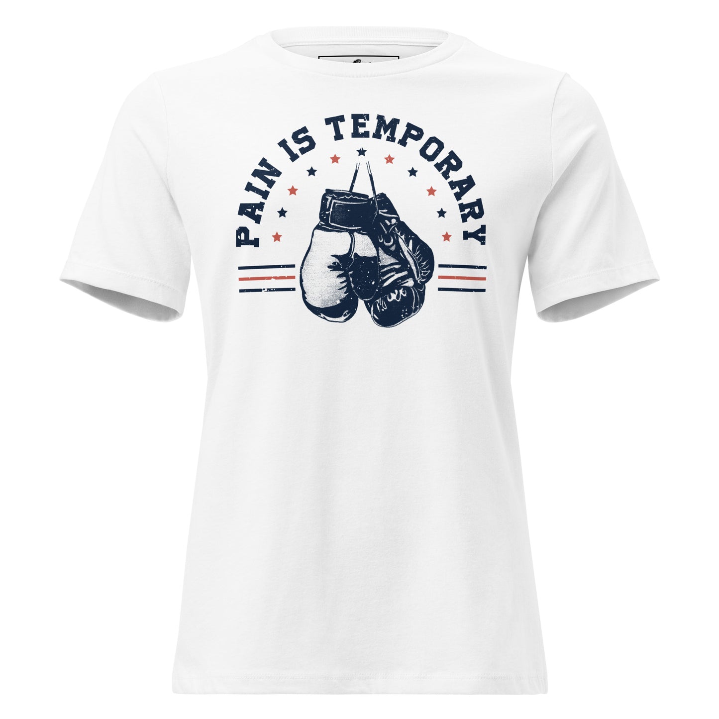 Pain Is Temporary III White Motivational Women’s T-Shirt