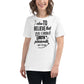 Passionate and Strong White Motivational Women’s T-Shirt Lifestyle