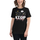 Pause If You Must - Whimsical Edition Black Motivational Women’s T-Shirt Lifestyle