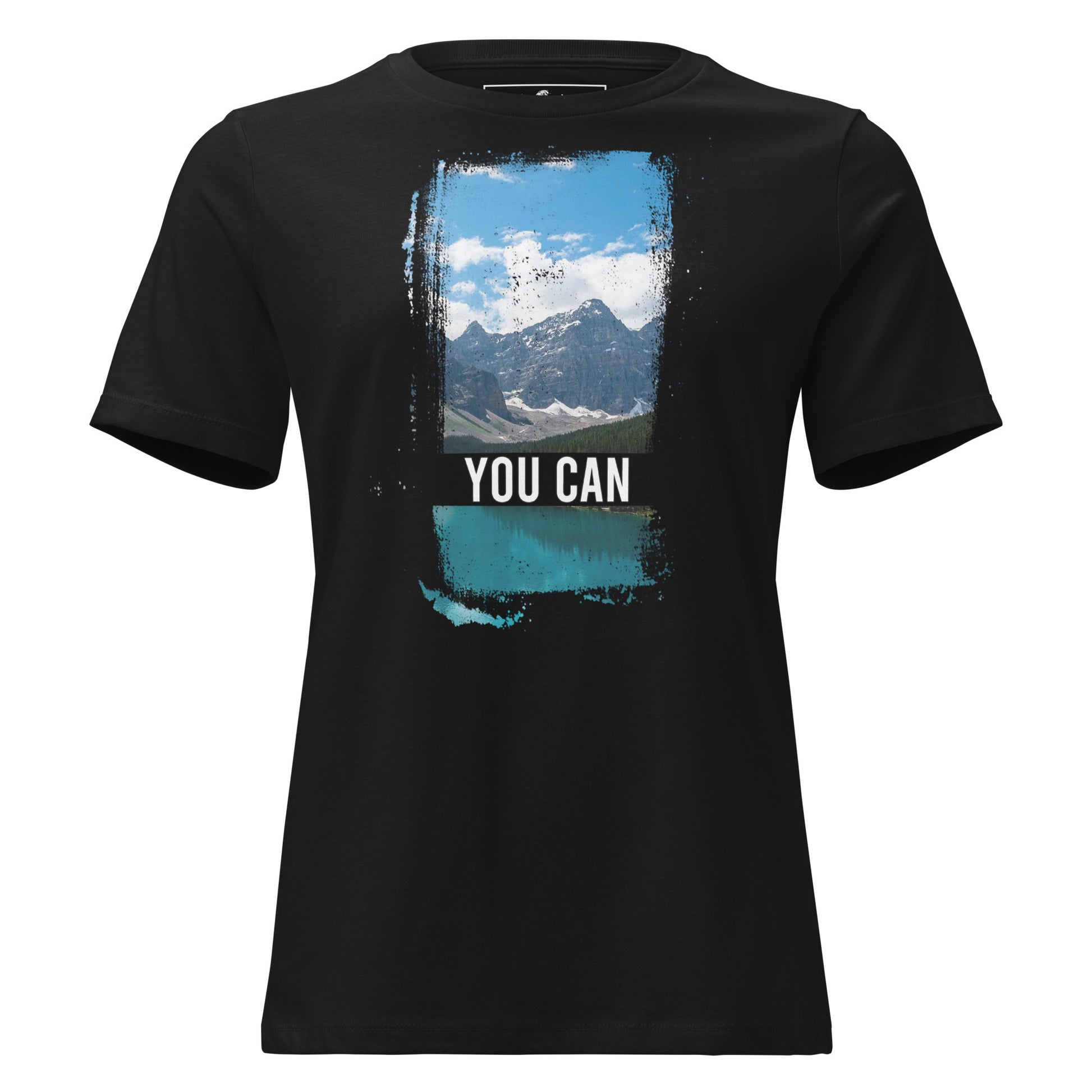 Peak Performance Black Motivational Women’s T-Shirt