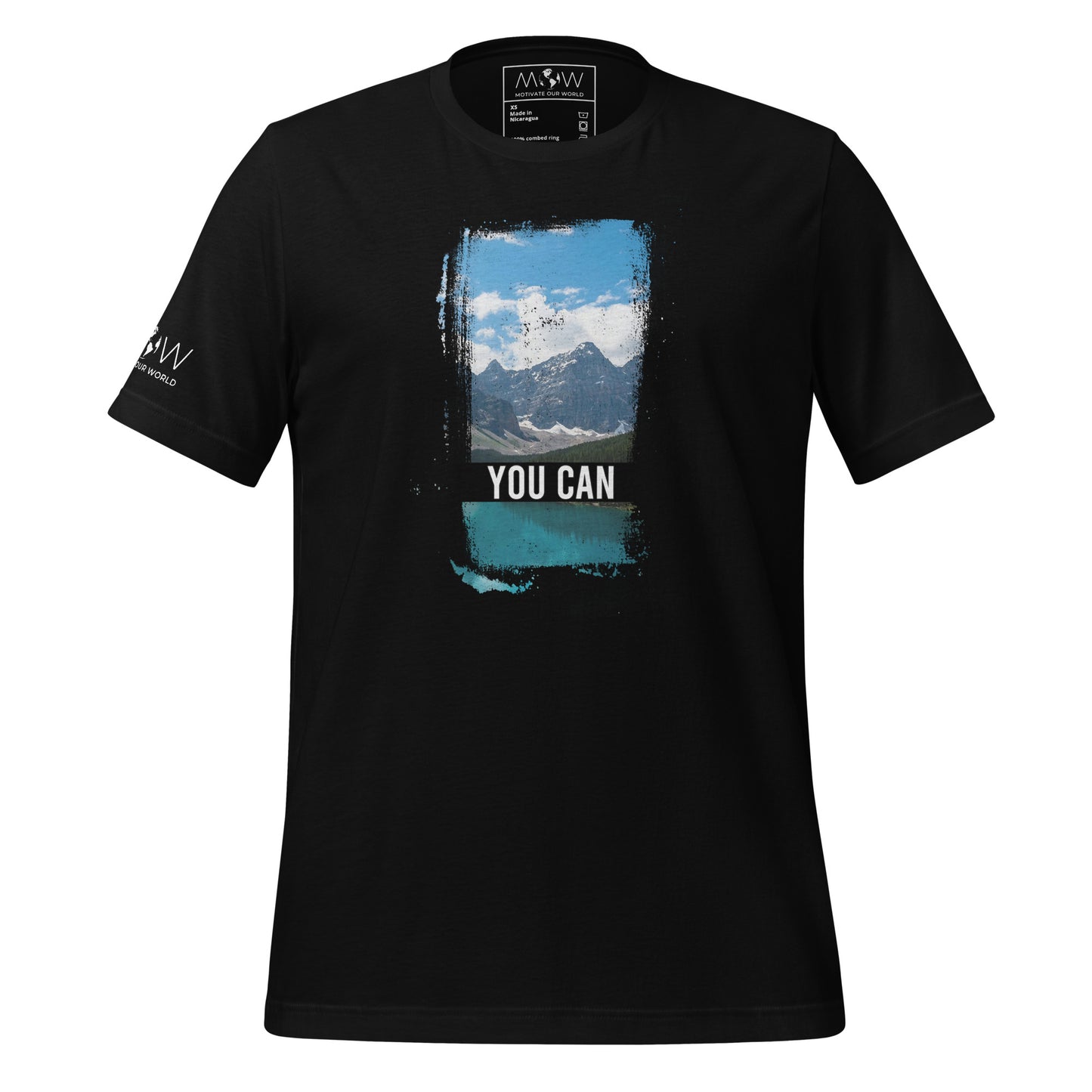 Peak Performance Men's Motivational Black T-Shirt